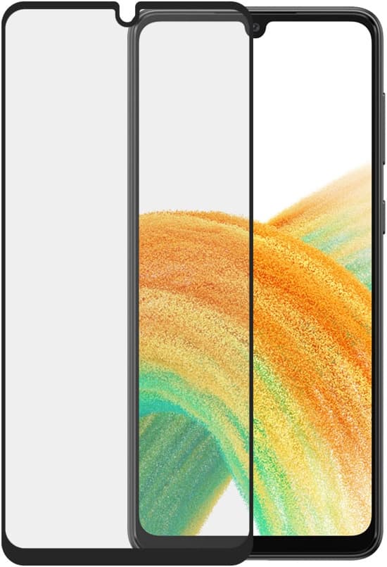SAFE by PanzerGlass pansarglas, Samsung Galaxy A33 5G, svart ram