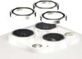 Pikkukuva 2 / 4: PanzerGlass Hoops -kameran linssinsuoja, iPhone 15 Pro / 15 Pro Max, valkoinen metalli