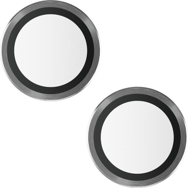 PanzerGlass Hoops kameralinsedæksel, iPhone 14/14 Plus, sort
