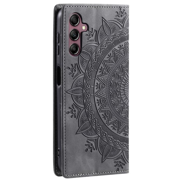 Til Samsung Galaxy S25 tegnebogscover Cover Shell Mandala Blomstermønster