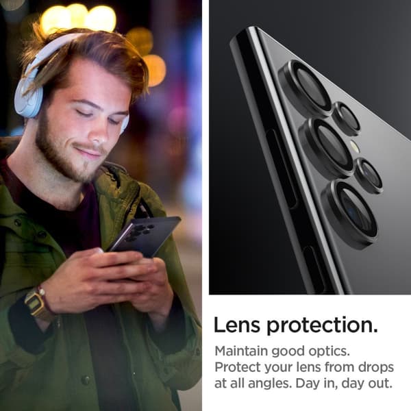 Spigen Samsung Galaxy S25 Ultra EZ Fit Optik Pro Lens Protector 2-pack