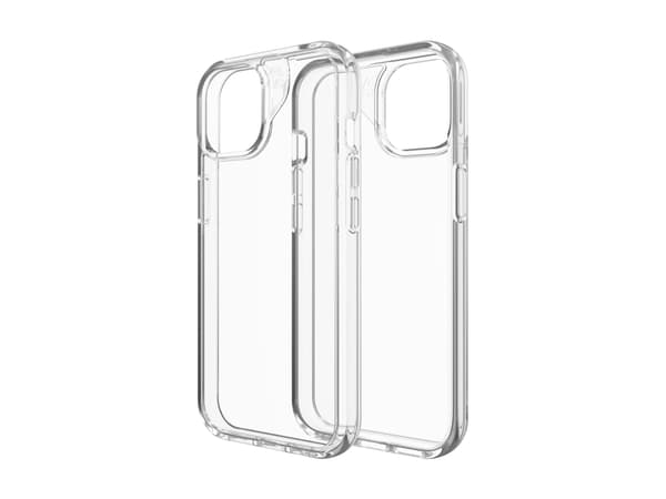 ZAGG Crystal Palace Case iPhone 16/15/14/13 Clear, Cover, Apple, iPhone 16e/15/14/13, 15.5 cm (6.1"), Transparent