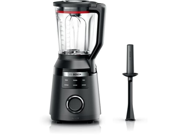 Bosch Serie 6 MMB6652B, Bänkmixer, 2 l, Iskrossning, 1 m, 1800 W, Svart