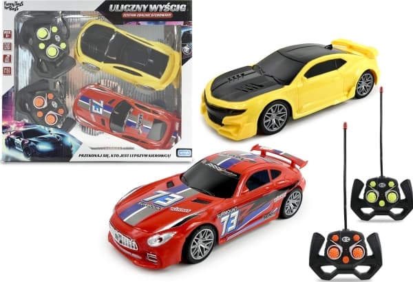 2 kauko-ohjattavan auton sarja Street race Lelut pojille 137068