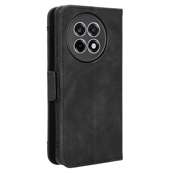 OnePlus 13R Case -lompakkokotelolle Shell Phone Case Extra Card - musta
