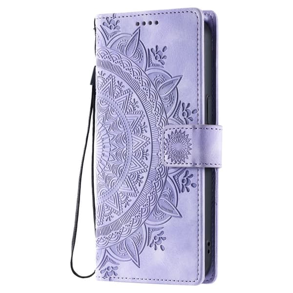Til Samsung Galaxy A26 tegnebogscover Cover Shell Mandala Blomstermønster