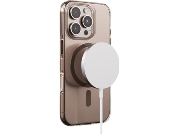 Crong Clear MAG Pro - Etui iPhone 16 Pro MagSafe (pustynny)