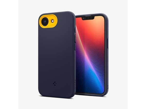 Spigen Nano Pop (MagFit), skal, Apple, iPhone 16e, 15,5 cm (6,1"), Marinblå