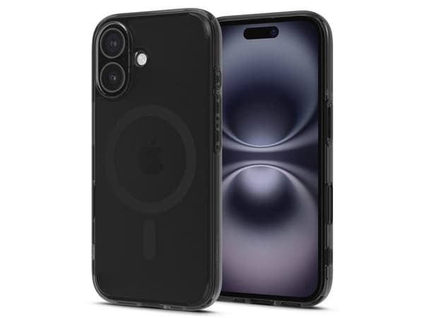 Spigen Ultra Hybrid T (MagFit), Omslag, Apple, iPhone 16, 15,5 cm (6.1"), Svart