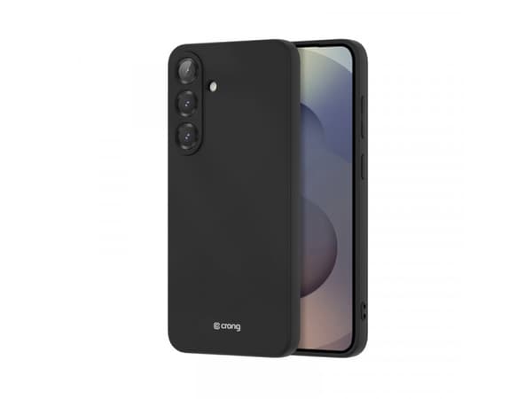 Crong Color Cover - Etui Samsung Galaxy S25 (czarny)