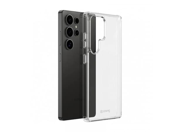 Crong Crystal Shield-deksel til Samsung Galaxy S25 Ultra (gjennomsiktig)