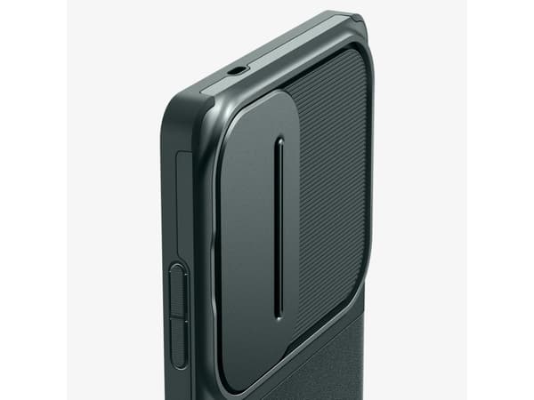 Spigen Galaxy S25 Ultra Case Optik Armor Abyss Green, Cover, Samsung, Galaxy S25 Ultra, 17.5 cm (6.9"), Green