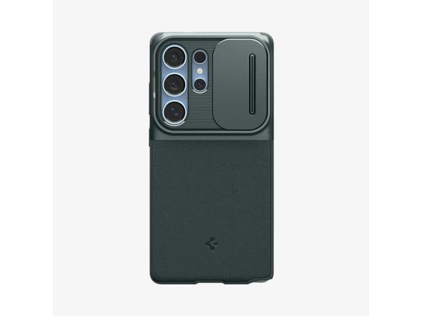 Spigen Optik Armor, Etui, Samsung, Galaxy S25 Ultra, 17,5 cm (6.9"), Grønn