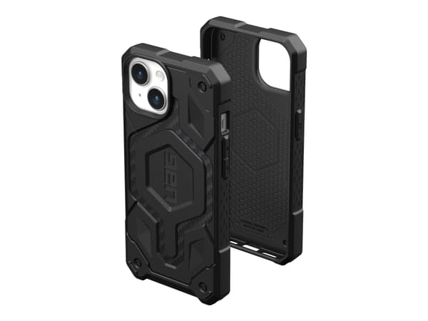 Urban Armor Gear 114220114242, Suojus, Apple, iPhone 15 Plus, 17 cm (6.7"), Musta