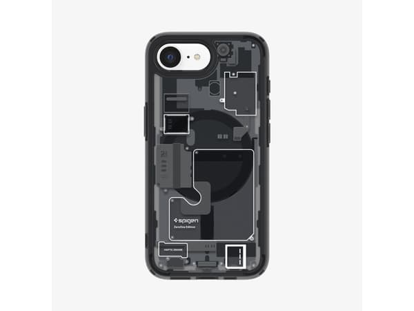 Spigen Ultra Hybrid Zero One (MagFit), Omslag, Apple, iPhone 16e, 15,5 cm (6.1"), Svart