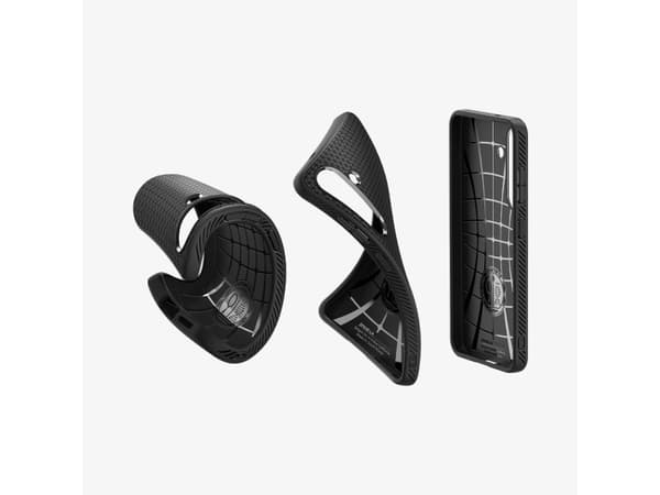 Spigen Liquid Air, Omslag, Samsung, Galaxy S25, 15,8 cm (6.2"), Svart