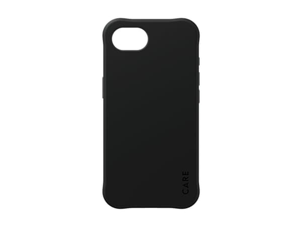 CARE by PanzerGlass - Bagsidecover til mobiltelefon - MagSafe-kompatibilitet - 100 % genbrukt termoplastisk polyurethan (TPU) - sambasort - for Apple