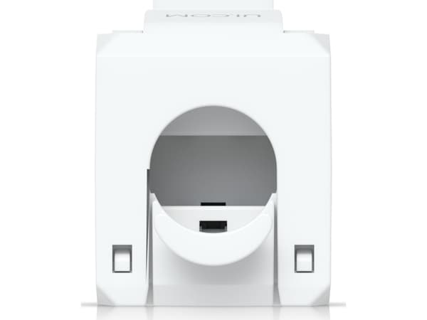Ubiquiti UACC-Keystone-Jack-C6, Flat, Hvit, RJ-45, LSA, Hunkjønn, 23/26