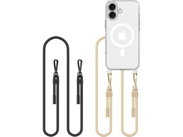 Tech-Protect TECH-PROTECT FLEXAIR CHAIN MAGSAFE IPHONE 16 BLACK & TAUPE