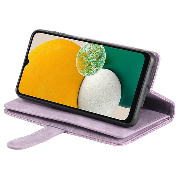 För Samsung Galaxy S25+ 5G Fodral med Dragkedja och 9 Kortplatser