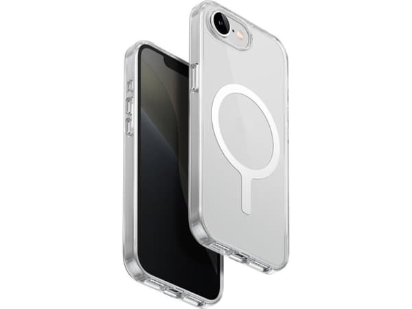 Uniq LifePro Magclick -latauskotelo iPhone 16e:lle - läpinäkyvä