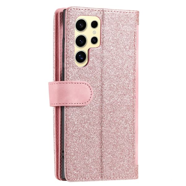 Til Samsung Galaxy S25 Ultra 5G Etui med Lynlåslomme og 9 Kortlommer