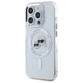 Miniatyrbild 3 av 8: Karl Lagerfeld iPhone 15 Pro Max Mobilskal MagSafe IML Karl&Choupette