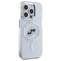 Miniatyrbild 4 av 8: Karl Lagerfeld iPhone 15 Pro Max Mobilskal MagSafe IML Karl&Choupette