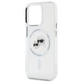 Miniatyrbild 6 av 8: Karl Lagerfeld iPhone 15 Pro Max Mobilskal MagSafe IML Karl&Choupette