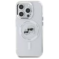 Miniatyrbild 2 av 8: Karl Lagerfeld iPhone 15 Pro Max Mobilskal MagSafe IML Karl&Choupette