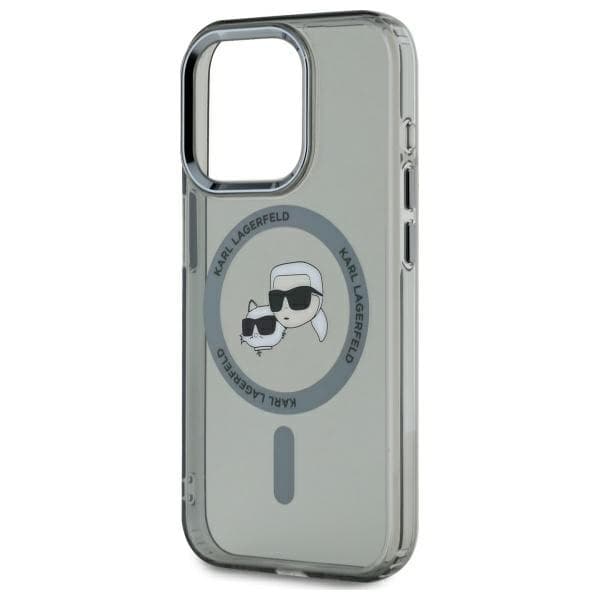 Karl Lagerfeld iPhone 15 Pro Max Mobilskal MagSafe IML Karl&Choupette