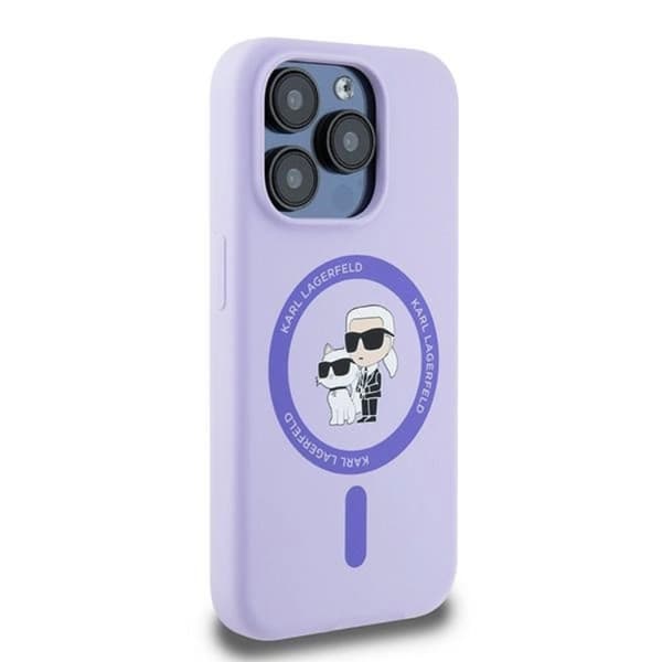 Karl Lagerfeld iPhone 15 Pro Mobilskal MagSafe Silicone