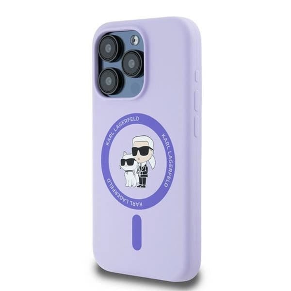 Karl Lagerfeld iPhone 15 Pro Mobilskal MagSafe Silicone