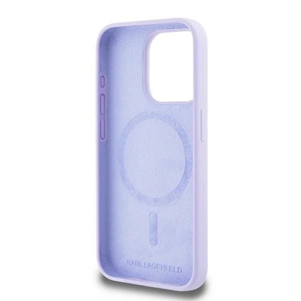 Karl Lagerfeld iPhone 15 Pro Mobilskal MagSafe Silicone