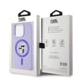 Miniatyrbild 7 av 7: Karl Lagerfeld iPhone 15 Pro Mobilskal MagSafe Silicone