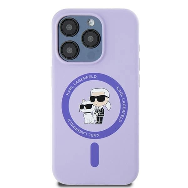 Karl Lagerfeld iPhone 15 Pro Mobilskal MagSafe Silicone