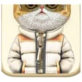 Miniatyrbild 7 av 11: Nimmy iPhone 15 Pro Max Mobilskal Cool & Cute 2.0 Cat - Khaki