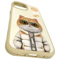 Miniatyrbild 11 av 11: Nimmy iPhone 15 Mobilskal Cool & Cute 2.0 Cat - Khaki