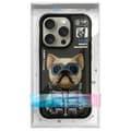 Miniatyrbild 10 av 10: Nimmy iPhone 15 Pro Max Mobilskal Cool & Cute 2.0 Dog - Svart