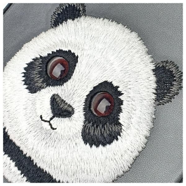 Nimmy Halsbandsfodral Big Eyed Pet 2.0 Panda - Svart