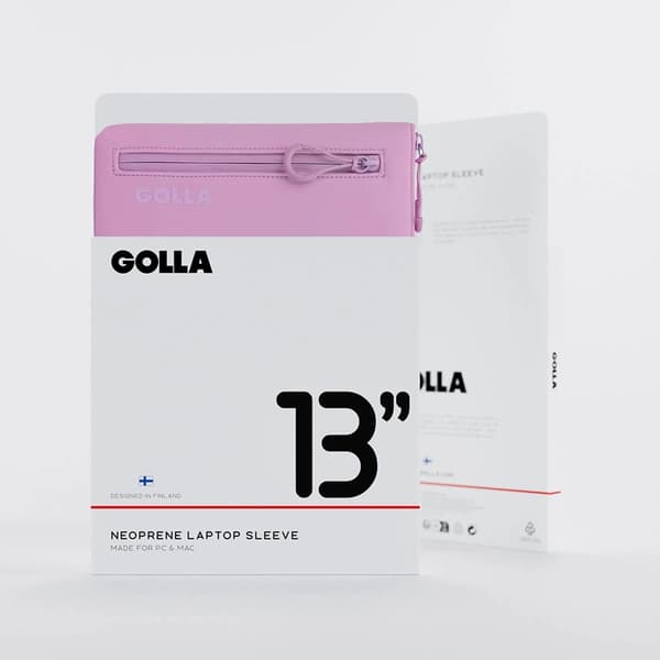 Golla Laptop Sleeve Metro Neoprene 13" - Pastel Lilac