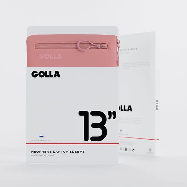 Golla Laptop Sleeve Metro Neoprene 13" - Dirty Rosa