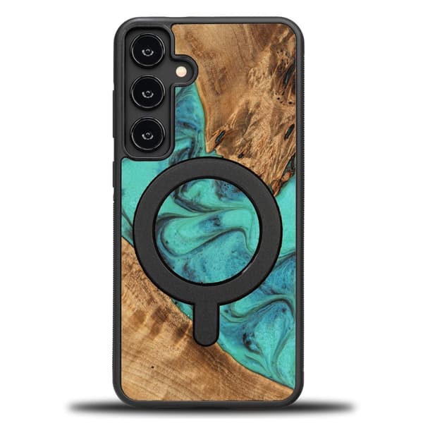 Bewood Galaxy S24 Plus Mobilskal MagSafe Unique Turquoise