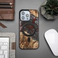 Miniatyrbild 5 av 6: Bewood iPhone 15 Pro Max Mobilskal MagSafe Unique Planets