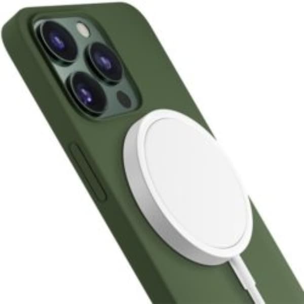 3mk iPhone 13 Pro Max Mobilskal Magsafe Hardy - Grön