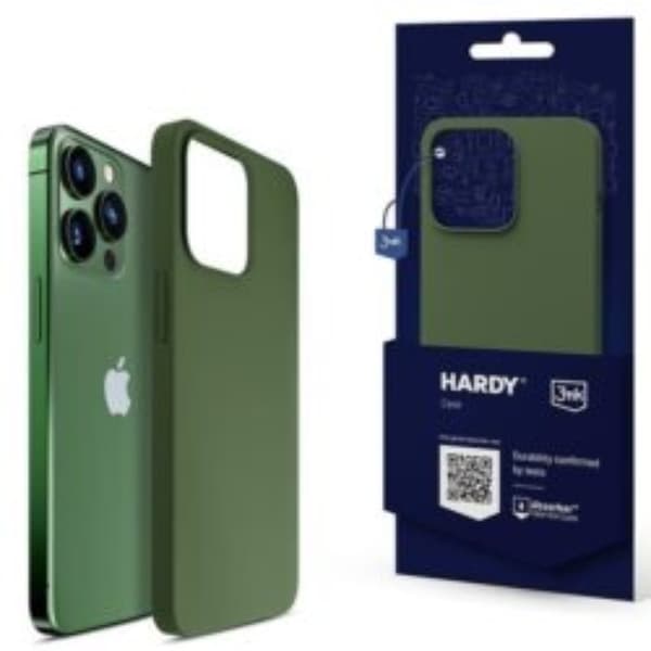 3mk iPhone 13 Pro Max Mobilskal Magsafe Hardy - Grön