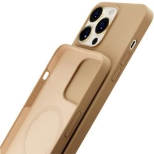 3mk iPhone 13 Pro Mobilskal Magsafe Hardy - Guld