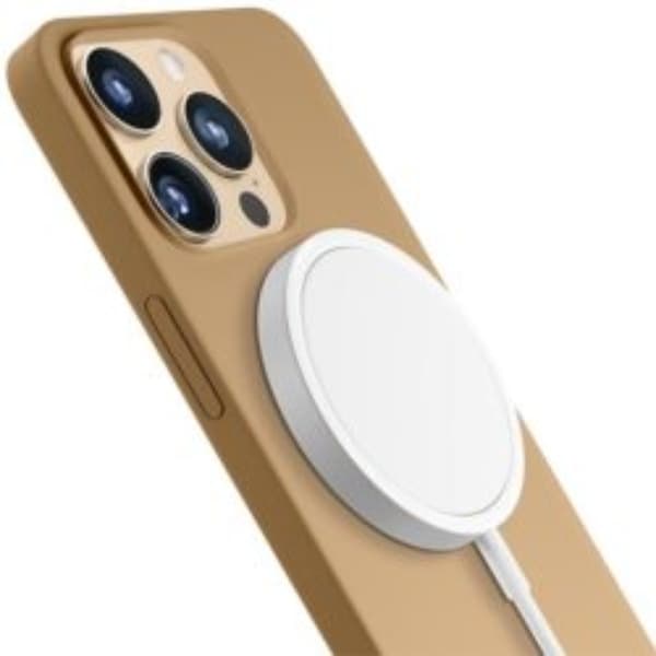 3mk iPhone 13 Pro Mobilskal Magsafe Hardy - Guld
