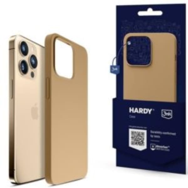 3mk iPhone 13 Pro Mobilskal Magsafe Hardy - Guld