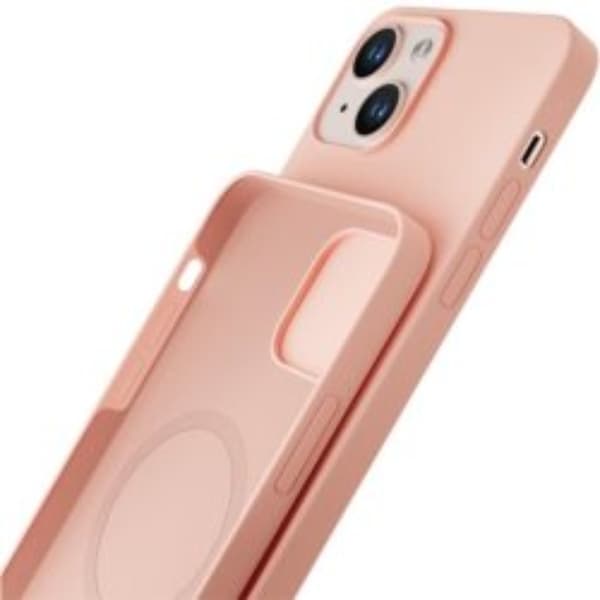 3mk iPhone 13/14/15 Mobilskal Magsafe Hardy - Rosa
